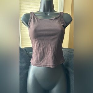 dark brown tank • xs